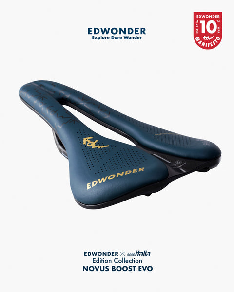 EdWonder X Selle Italia | Edition Novus Boost Evo Carbonio Superflow Saddle