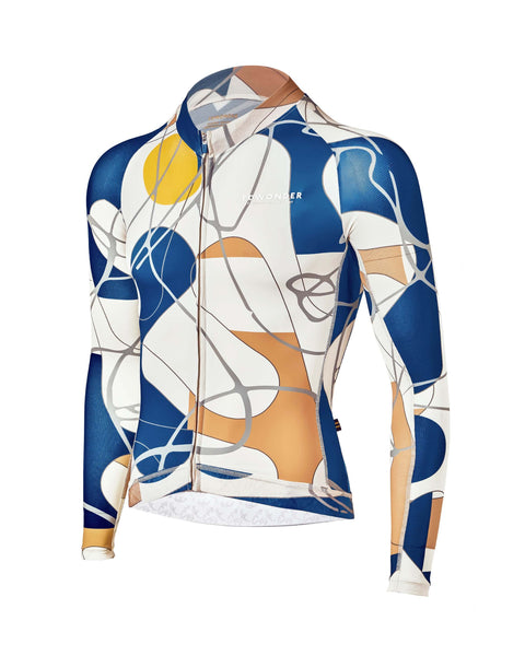 Maillot éclectique à manches longues pour homme - Nouvelle Lune