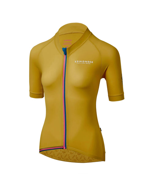 Women's EdW Edition Jersey 3.0 in Reef Gold with stylish design and performance features.
