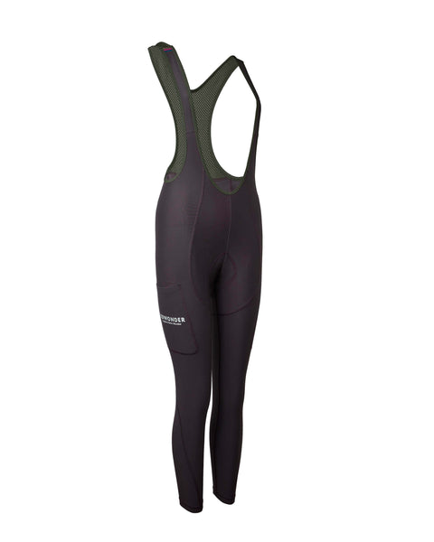 Women's EdW Edition Lightweight Cargo Bib Tights - Night Rider Brown