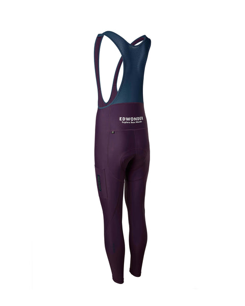 Women's EdW Edition Lightweight Cargo Bib Tights - Royal Purple