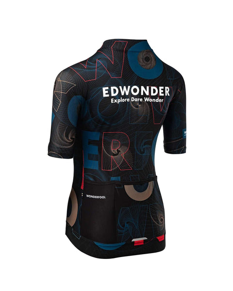 Women's Wonderfool Infinite Jersey - Galactic Black