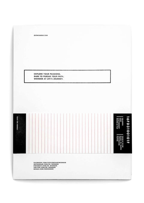 EdW Twin-Pockets Memo Folder