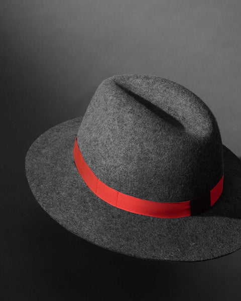 EdW Trimmed Felted Wool Fedora