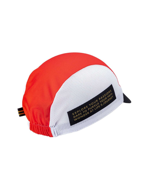 EdW Edition Lightweight Cycling Cap - Cinnabar Orange