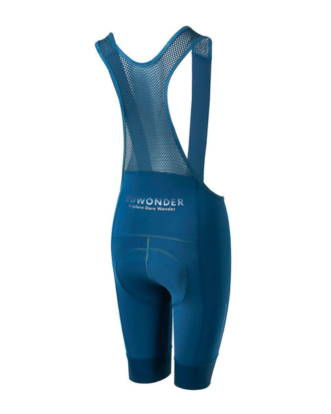 Women's Wonderfool Infinite Bib Shorts - Matisse Blue