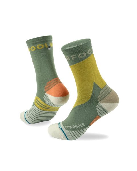 EdWonder x Stance Wonderfool Performance Socks [Explore] - Prairie Green