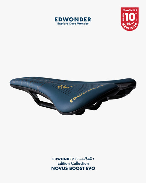 EdWonder X Selle Italia | Edition Novus Boost Evo Carbonio Superflow Saddle
