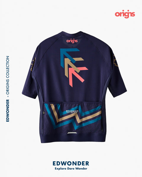 Women's Origins Performance Jersey - Pulse Navy