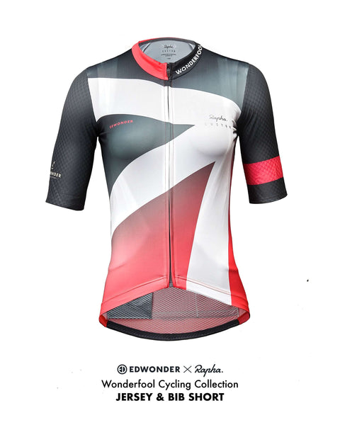 Limited edition women's pro team cycling Jersey, front view