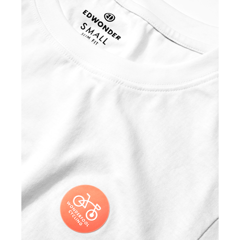 Wonderfool Organic Cotton T-shirt - White / Wonderfool系列有机棉T 恤 - 白