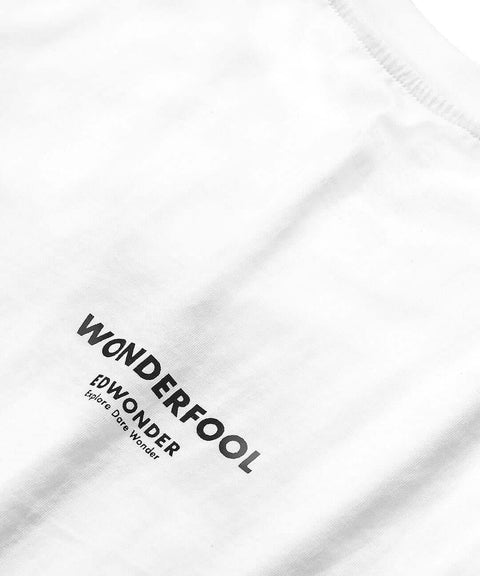 Wonderfool Organic Cotton T-shirt - White / Wonderfool系列有机棉T 恤 - 白